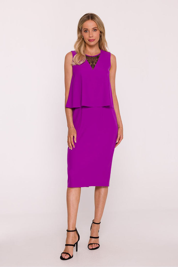 Robe Stylove violet 219929 - vue produit 1 Secretelles