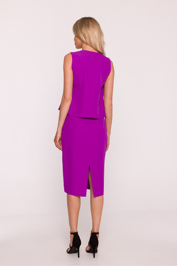Robe Stylove violet 219929 - vue produit 3 Secretelles