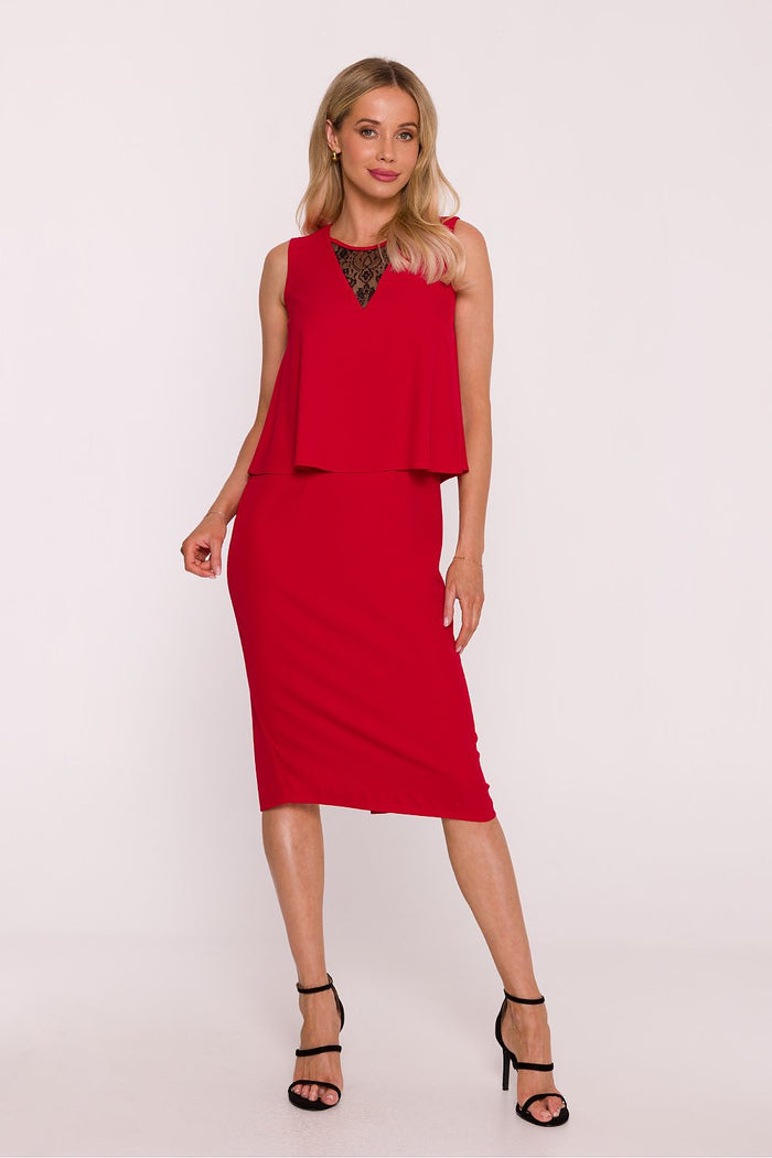 Robe Stylove violet 219929 - vue produit 5 Secretelles