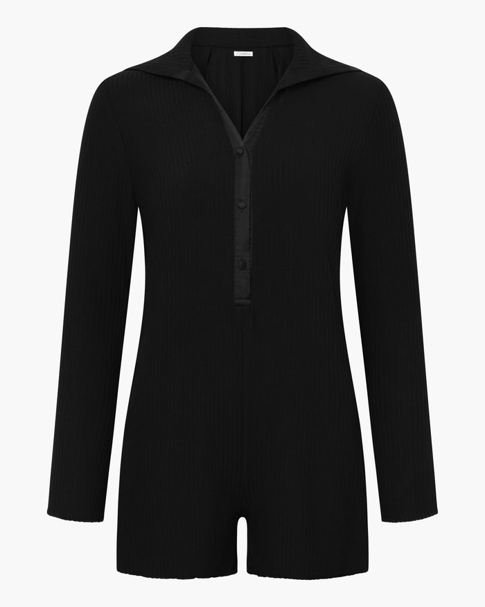 Black Jumpsuit - Baciami Romper