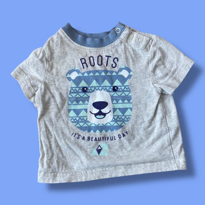 roots tee 3-6m