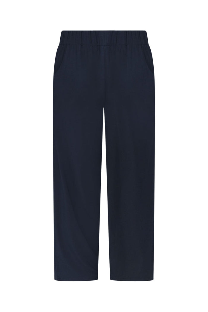 Rosella Navy Bamboo Pants,ghost-mani