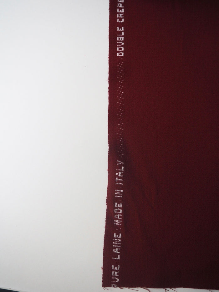 Ruby Double Wool Crepe
