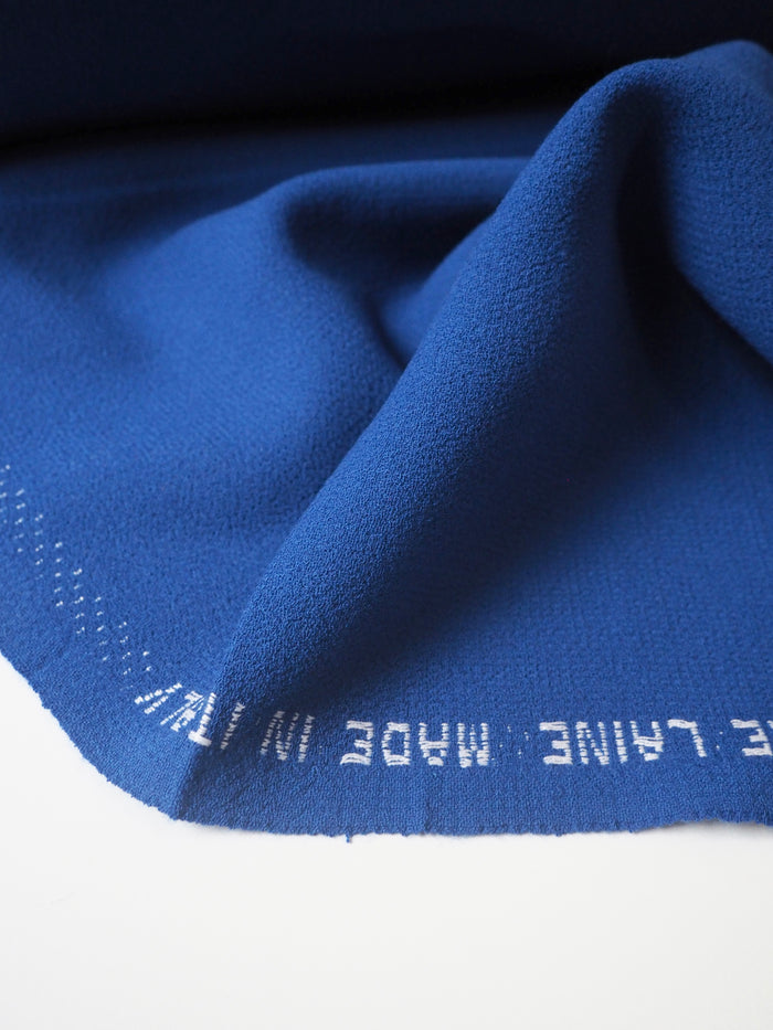 Sapphire Double Wool Crepe