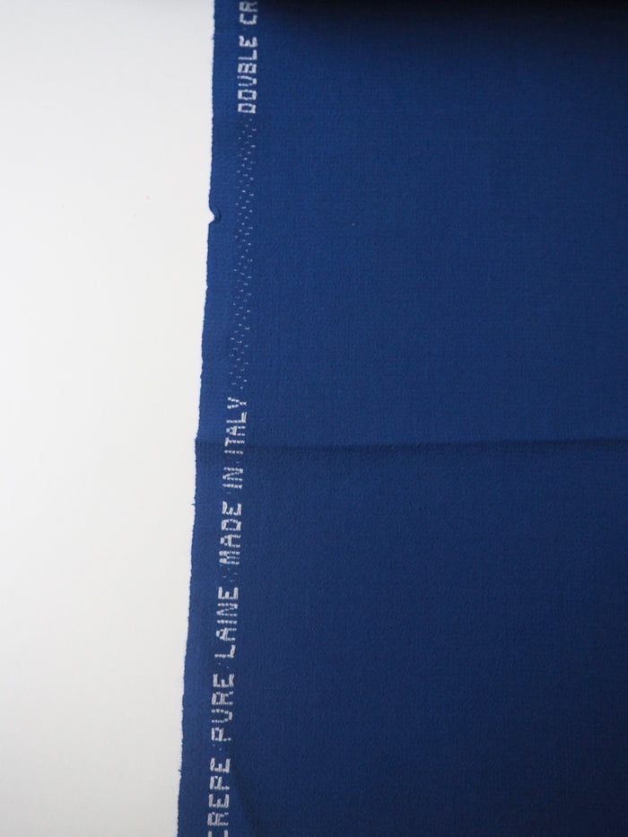 Sapphire Double Wool Crepe