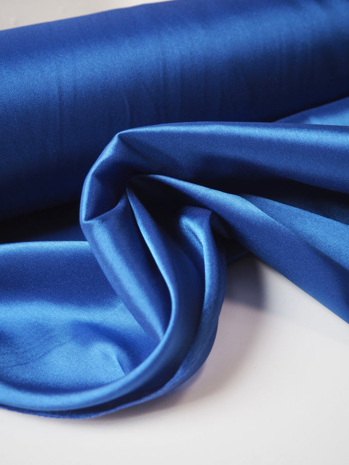 Sapphire Stretch Acetate Satin Twill Lining