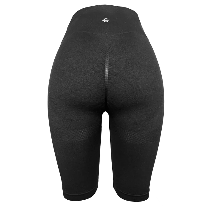 Scrunch Butt Lifting Biker Shorts for Women | High Waist – Black