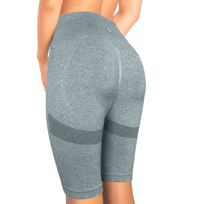 Scrunch Butt Lifting Biker Shorts for Women | High Waist – Dusty Blue