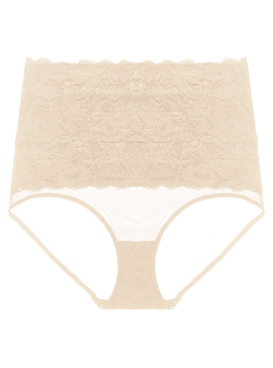 Beige Bikini, Never Say Never Shaper Sexy High Waist Bikini Shapewear