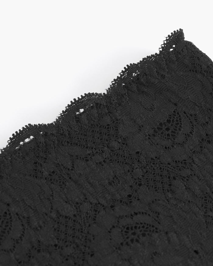 Black Thong - Never Say Never Sexy High Waisted Thong Shapewear