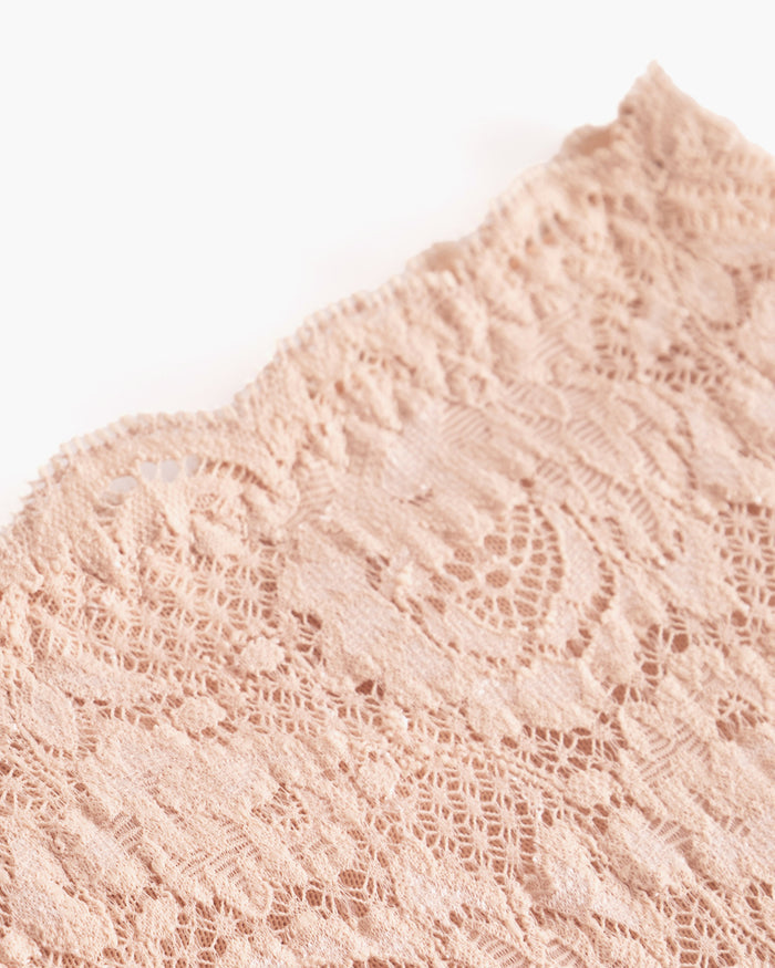 Beige Thong - Never Say Never Sexy High Waisted Thong Shapewear
