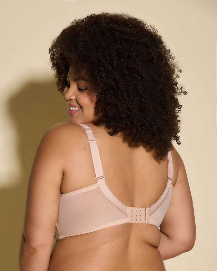 Beige Bra - Never Say Never Side Support Bra