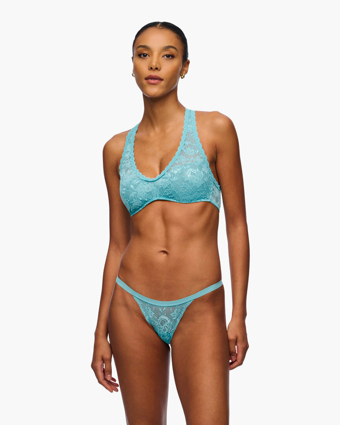 Blue G-String - Never Say Never Skimpie G-String