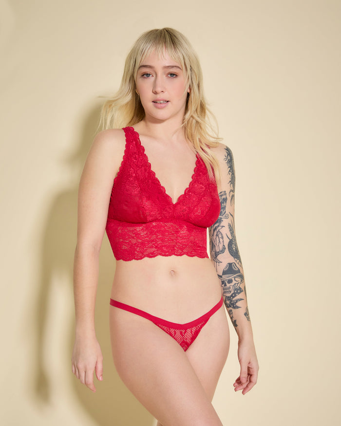 Red G-String - Never Say Never Skimpie G-String