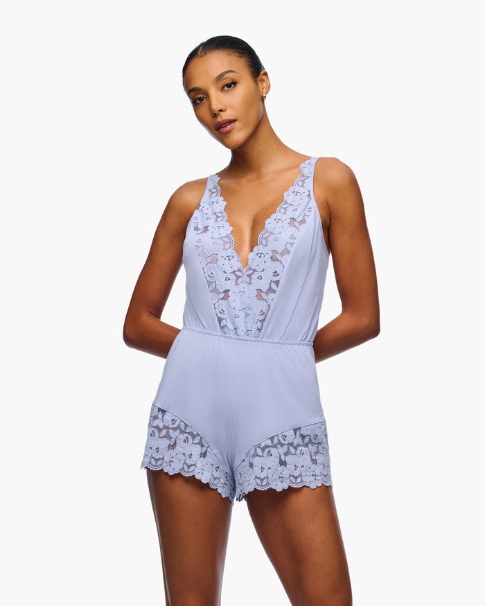 Black Teddy - Romanza Sleep Romper