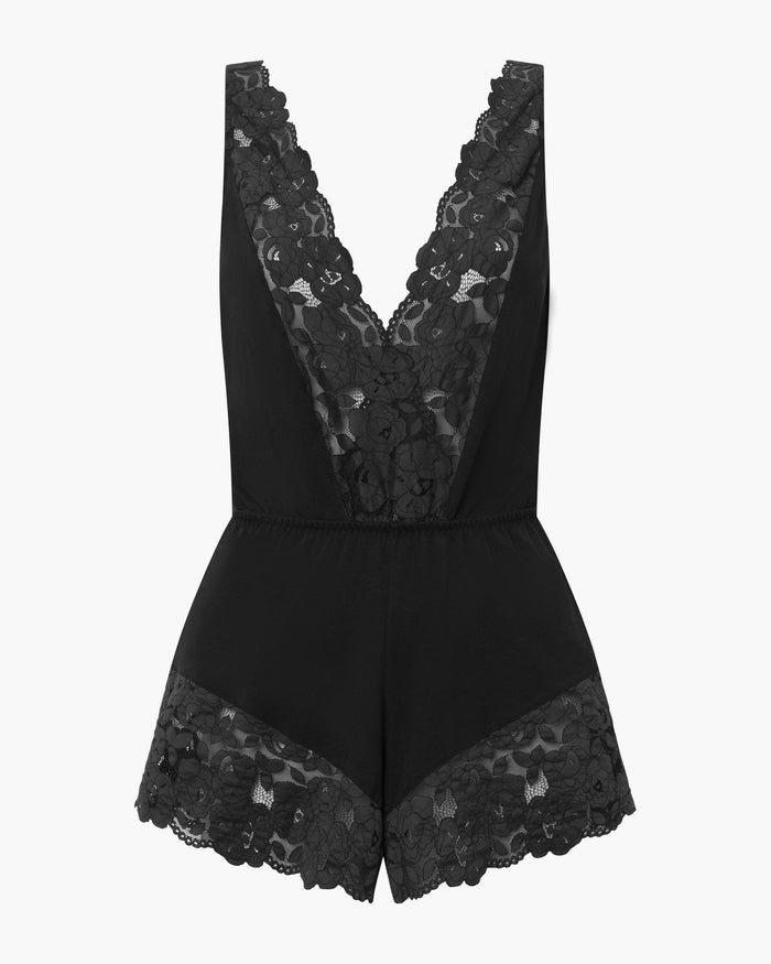 Black Teddy - Romanza Sleep Romper