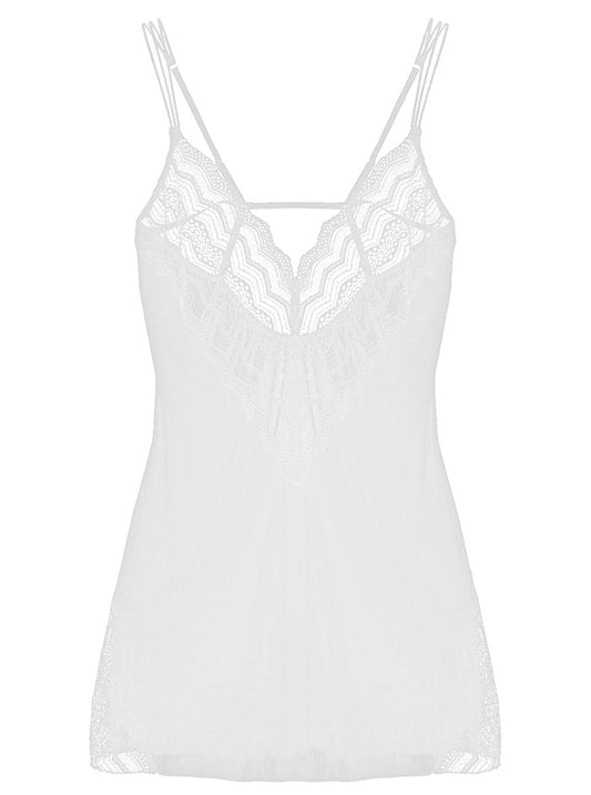 White Slip Dress, Ceylon Slip