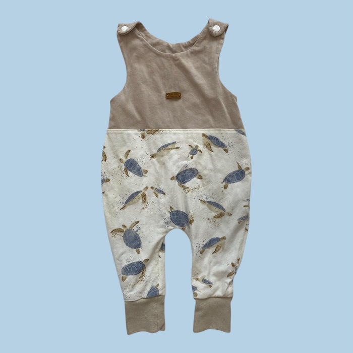 Small Shop Turtle Romper 6-12m