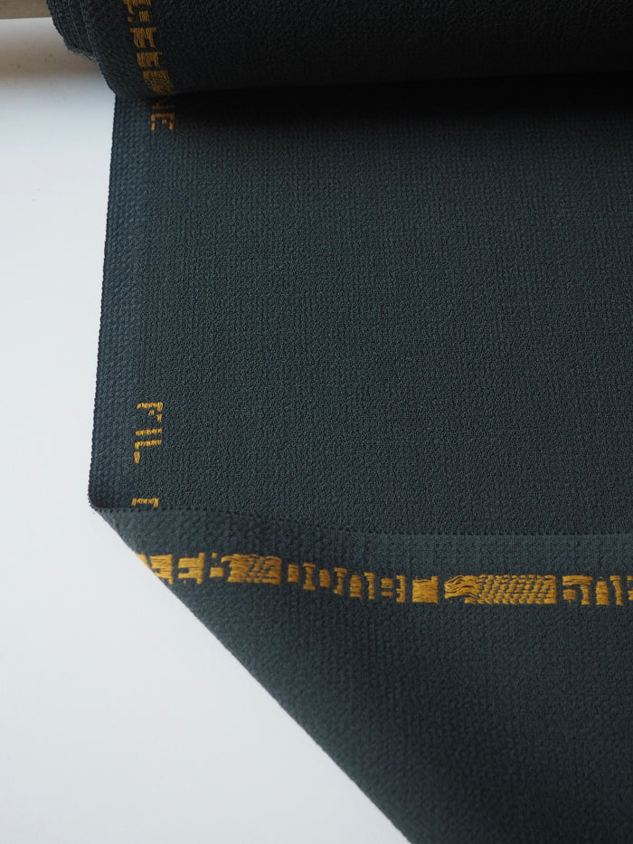 Soft Pine Double Wool Crepe