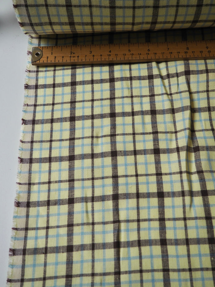 Sorbet Check Linen