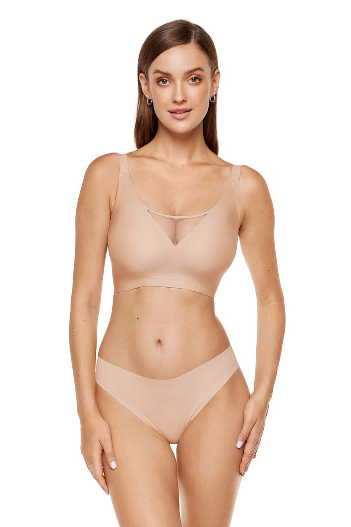 Soutien-gorge Gorteks beige 222335 - vue produit 2 Secretelles