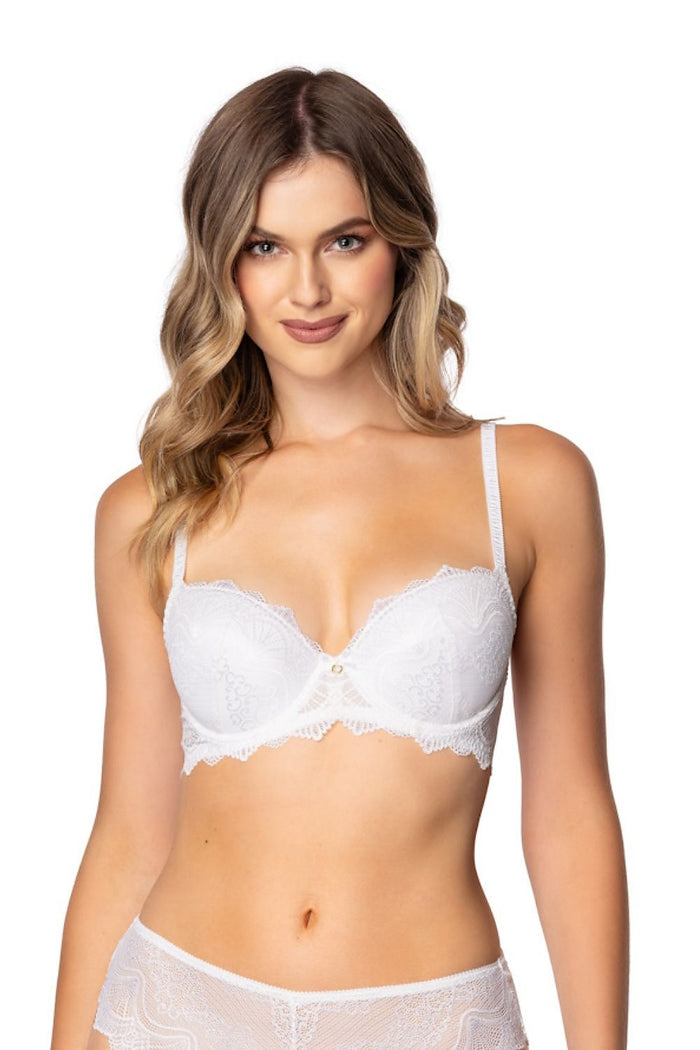 Soutien-gorge Mat blanc 219296 - vue produit 3 Secretelles
