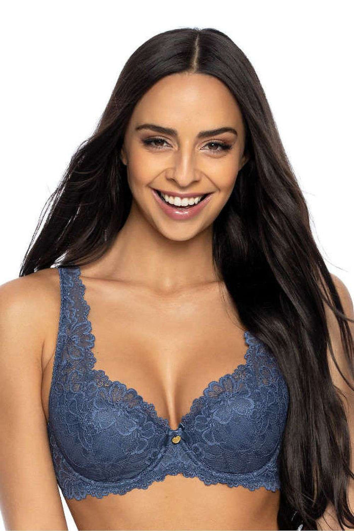 Soutien-gorge Mat bleu 204195 - vue produit 1 Secretelles
