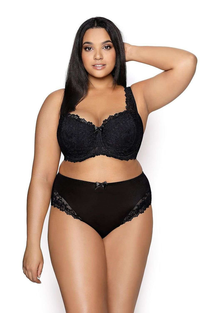Soutien-gorge Mat noir 204180 - vue produit 2 Secretelles