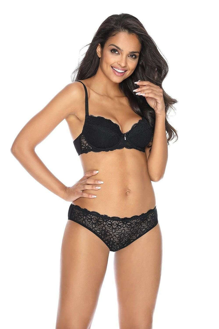 Soutien-gorge Mat noir 204188 - vue produit 2 Secretelles