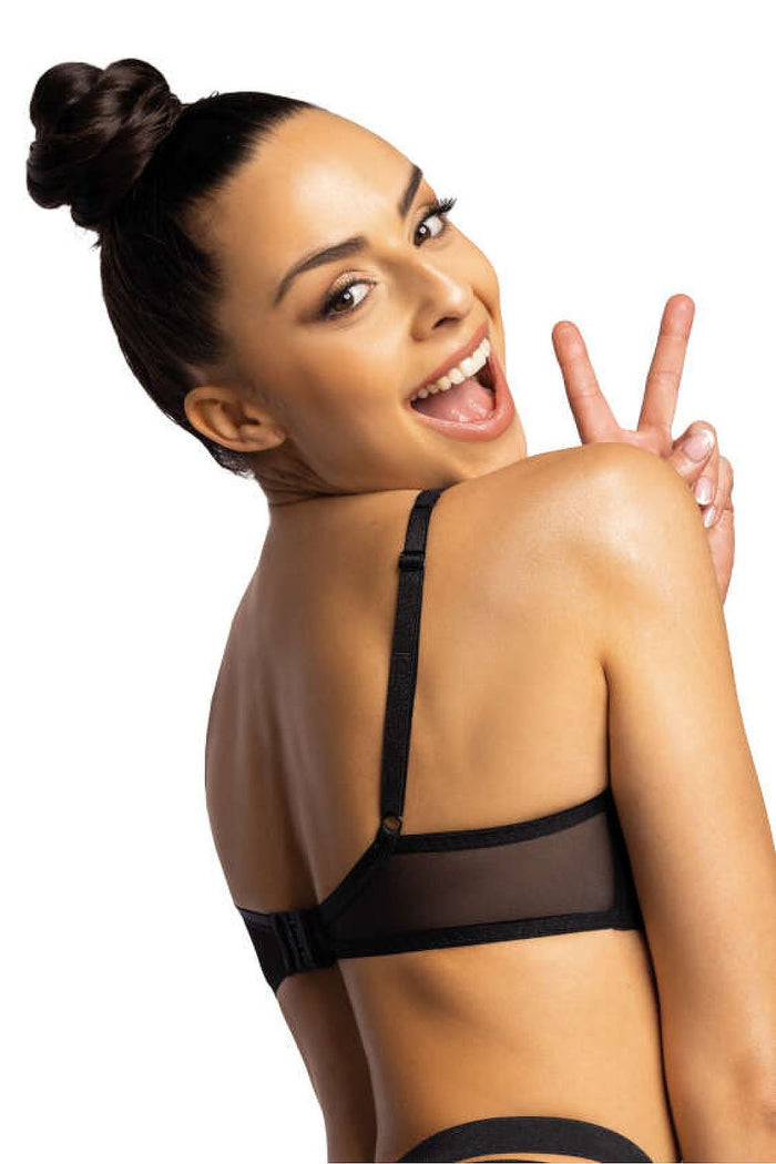 Soutien-gorge Mat noir 204168 - vue produit 3 Secretelles