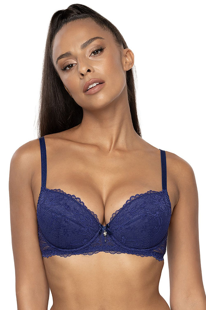 Soutien-gorge Mat bleu 193108 - vue produit 1 Secretelles