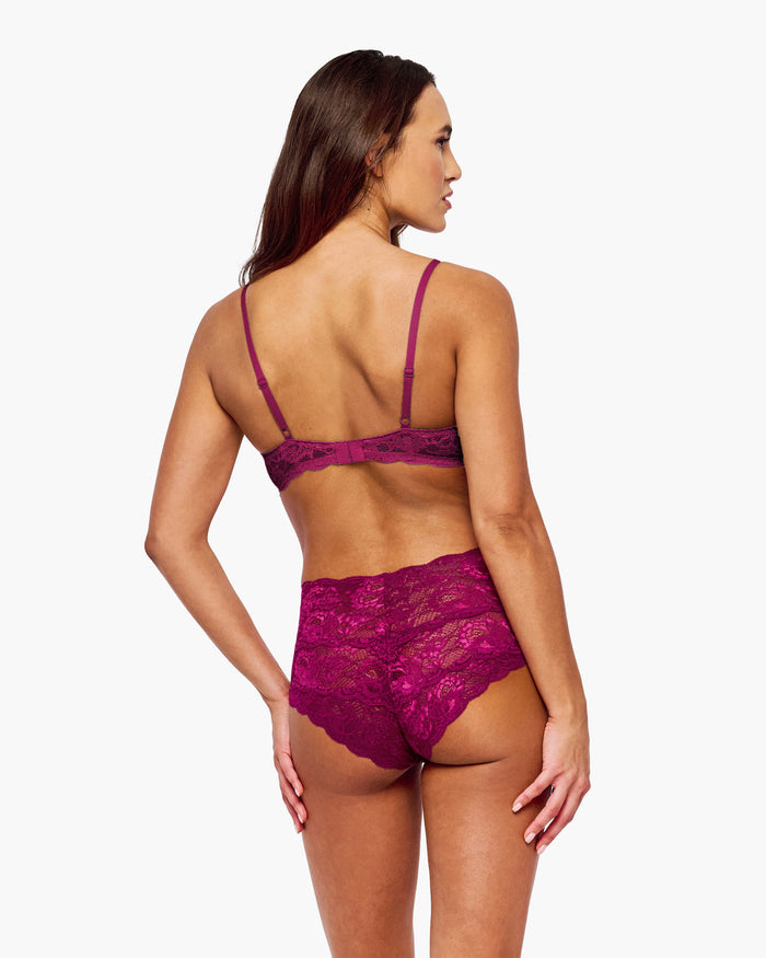 Rouge Soutien-Gorge - Never Say Never Soutien-Gorge Plongeant