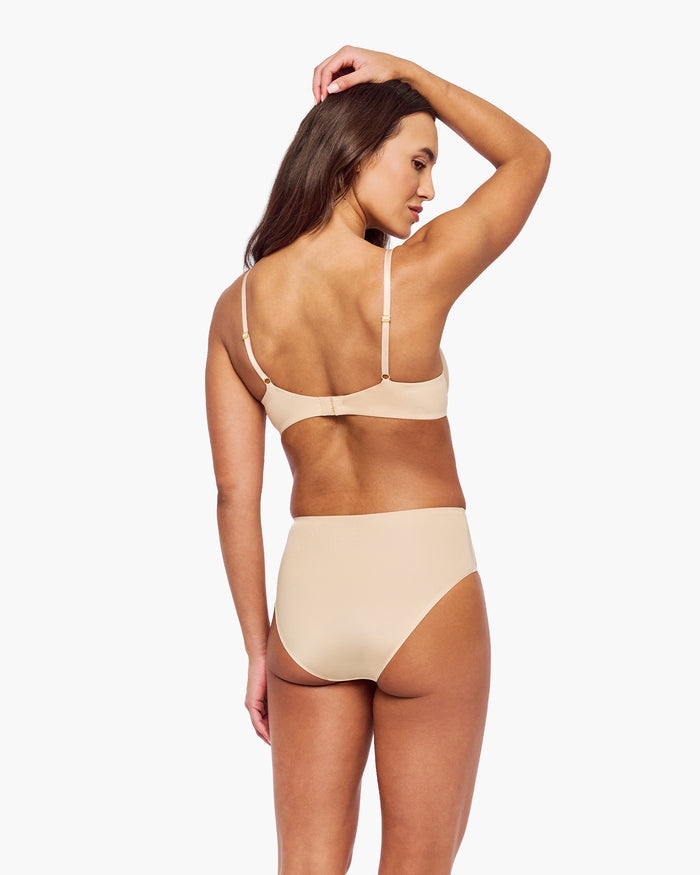 Beige Bra - Lisciante Spacer T-Shirt Bra