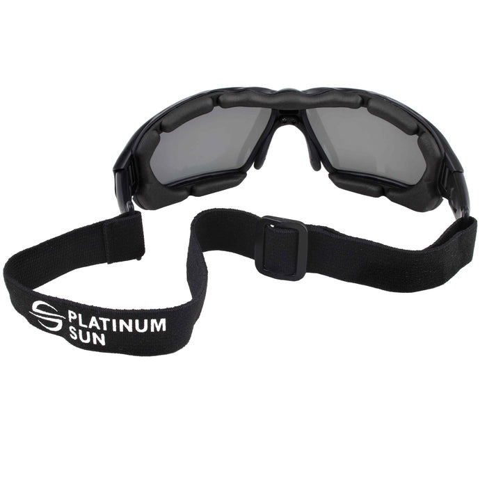 Sports Floating Convertable Polarized Sunglasses UV400 | Amphibia - Black
