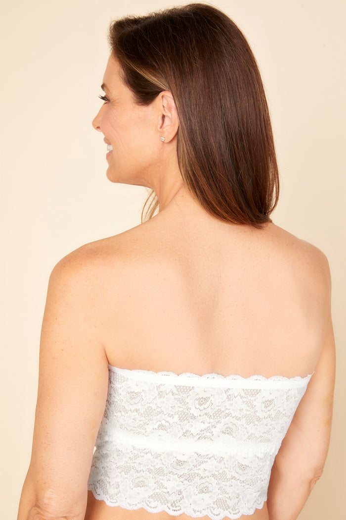 White Bralette - Never Say Never Starie Tube Top
