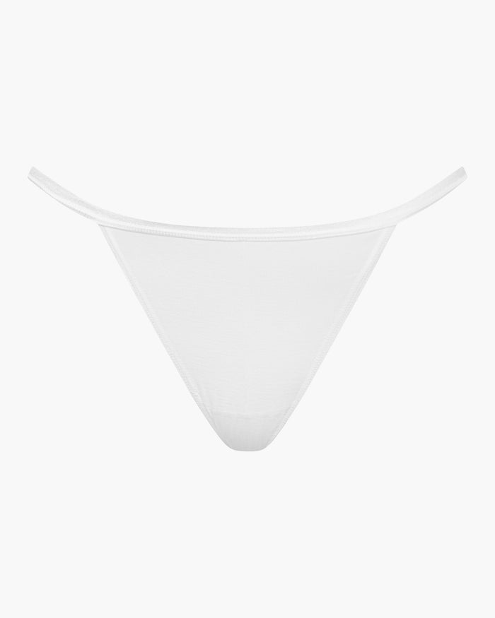 White Bikini - Talco String Bikini