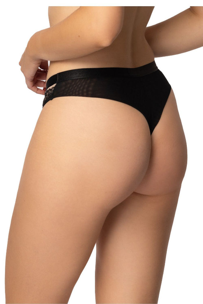 Culotte Mat noir 219314 - vue produit 3 Secretelles