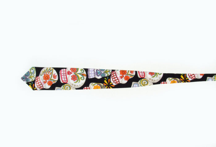 Sugar Skull Day of the Dead Necktie | Mens Tie #T-703