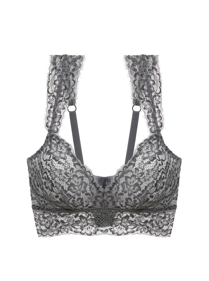 Gray Bralette, Pret A Porter Sweetheart Bralette