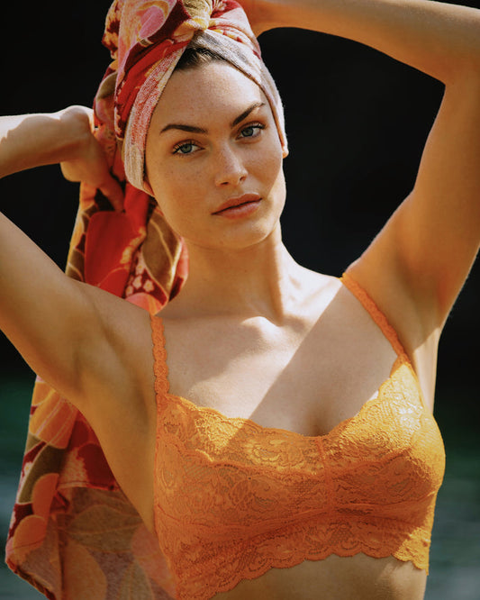 Orange Bralette - Never Say Never Sweetie Bralette
