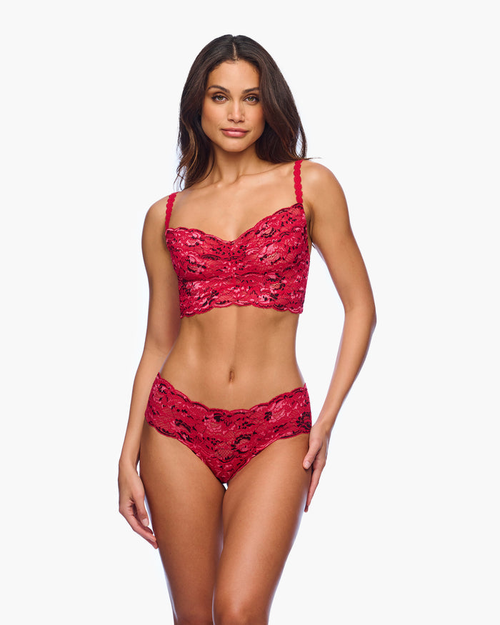 Red Bralette - Never  Say Never Ombre Sweetie Bralette