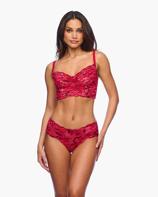 Red Bralette - Never  Say Never Ombre Sweetie Bralette