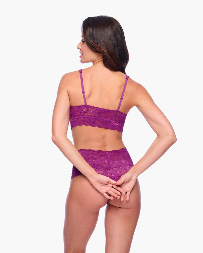 Purple Bralette - Never Say Never Sweetie Bralette