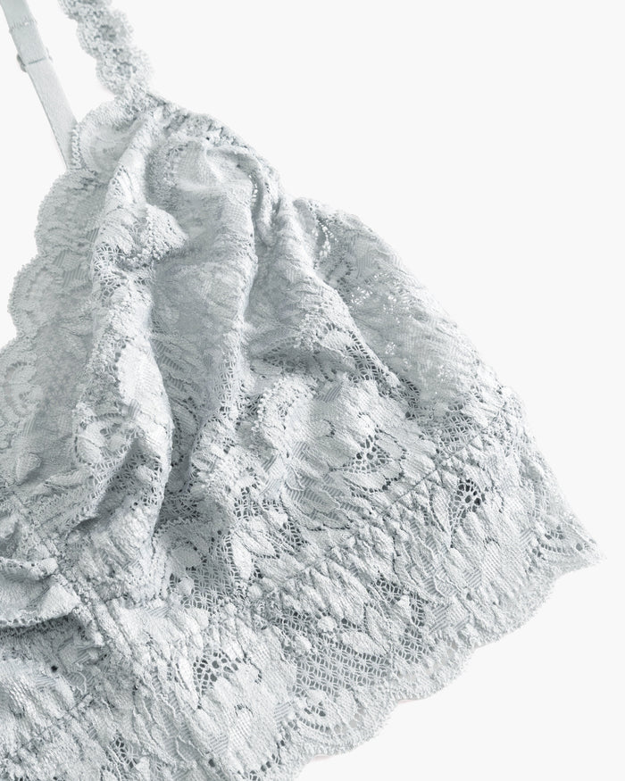 Gray Bralette - Never Say Never Sweetie Bralette
