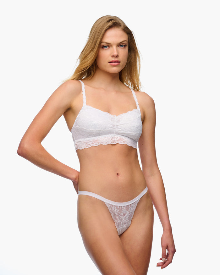 White Bralette - Never Say Never Sweetie Padded Bralette