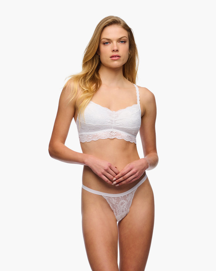 White Bralette - Never Say Never Sweetie Padded Bralette