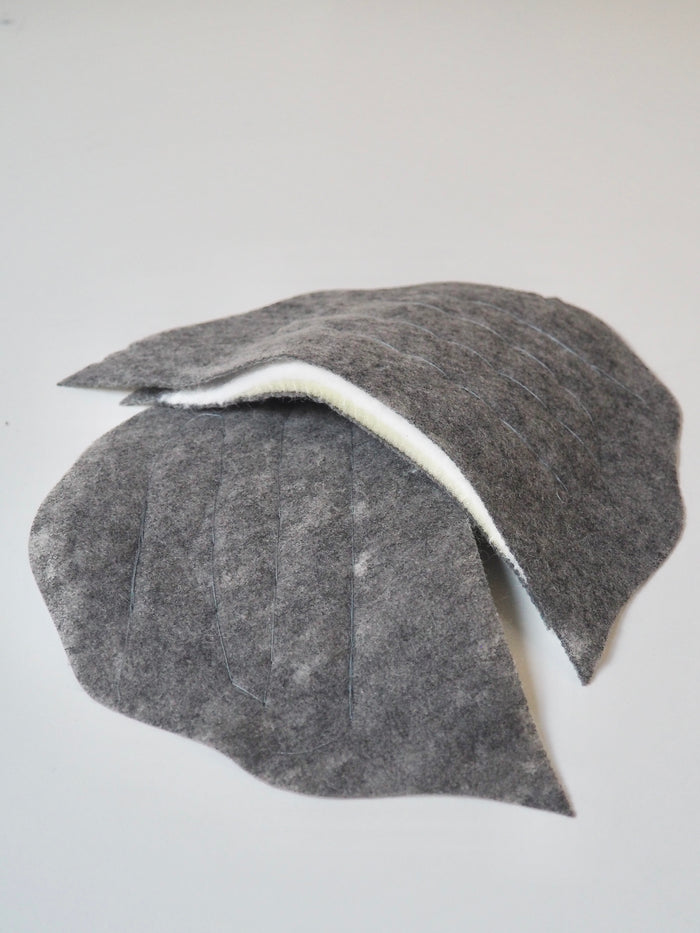 Tailor's Grey Shoulder Pads