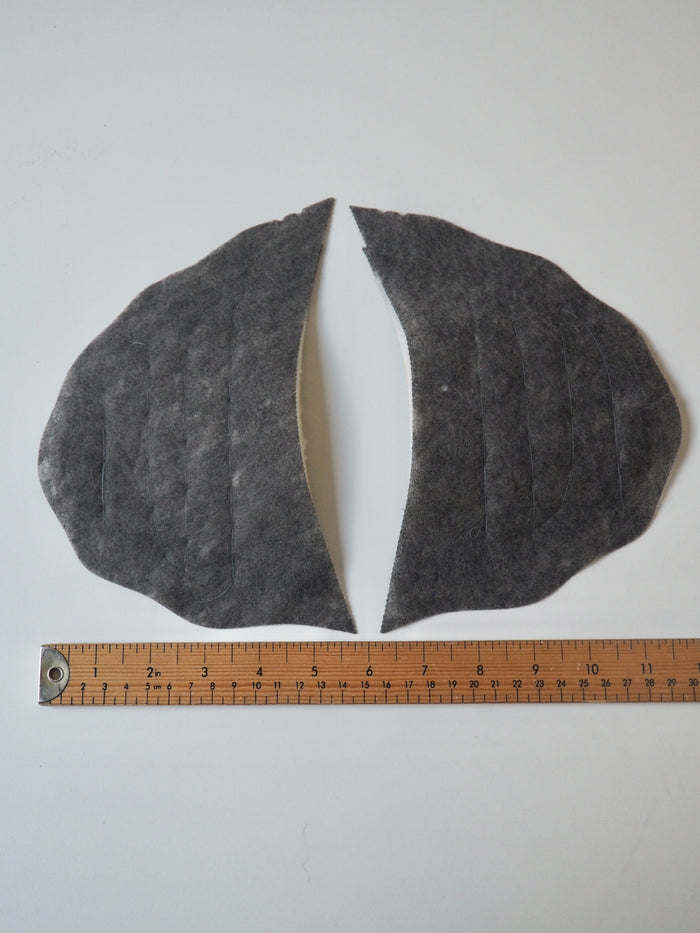 Tailor's Grey Shoulder Pads