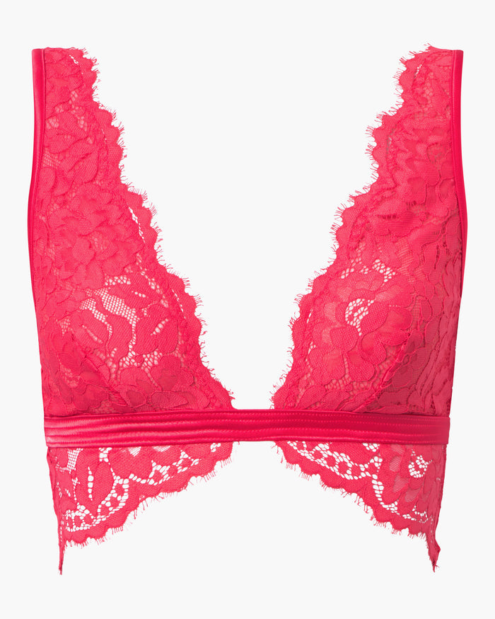 Pink Bralette - Magnolia Tall Triangle Bralette
