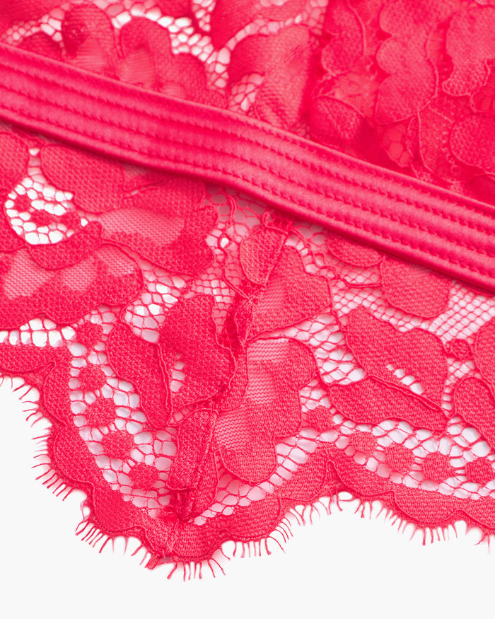 Pink Bralette - Magnolia Tall Triangle Bralette